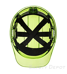 PV60 Green Peak View Ratchet Hard Hat Vented SWATCH