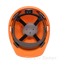 PW01 Orange Safety Pro Hard Hat SWATCH