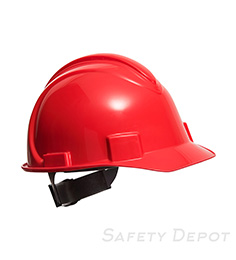 PW01 Red Safety Pro Hard Hat SWATCH