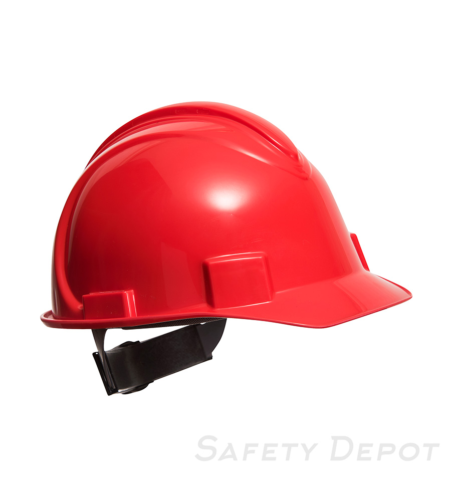 PW01 Red Safety Pro Hard Hat MAIN