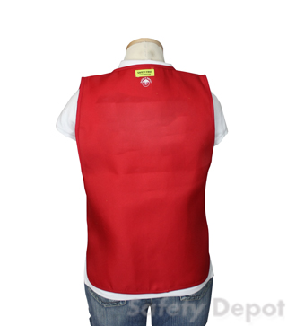 thin red vest