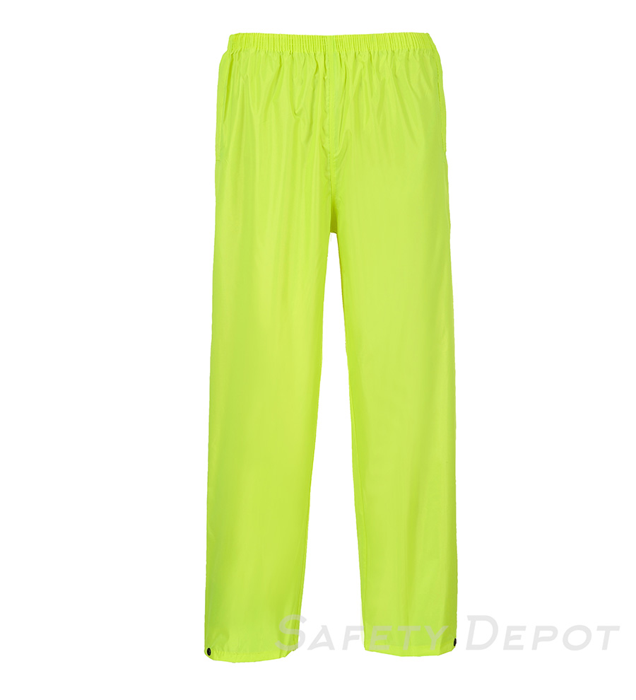 S441 Classic Yellow Multi Color Rain Pants MAIN