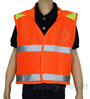 Children's Orange Reflective Vest SWATCH