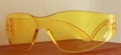 Super light weight low-cost protective eyewear Dual wraparound 9.75 base lens provides near perfect orbital seal MAIN