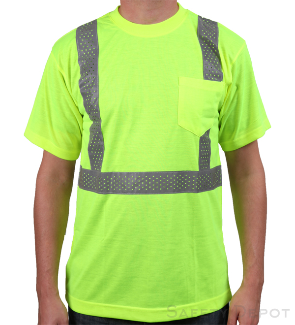 Yellow Reflective T-Shirt MAIN