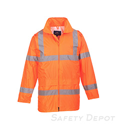 UH440 Orange Hi-Vis Classic Rain Jacket SWATCH