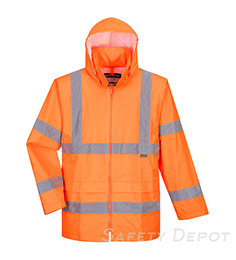 UH440 Orange Hi-Vis Classic Rain Jacket SWATCH