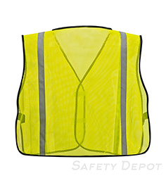 US390 Yellow Economy Non ANSI Mesh Vest SWATCH