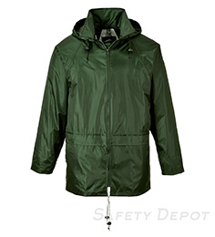 US440 Olive Green Classic Rain Jacket SWATCH