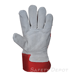 A220 - Premium Chrome Rigger Glove Red SWATCH