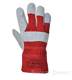 A220 - Premium Chrome Rigger Glove Red SWATCH