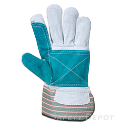 A230 - Double Palm Rigger Glove Gray SWATCH