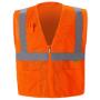 A320C-2 Orange Mesh Safety Vest SWATCH