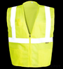 Yellow  Safety Vests Class 2 SWATCH