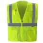 Yellow  Safety Vests Class 2 SWATCH