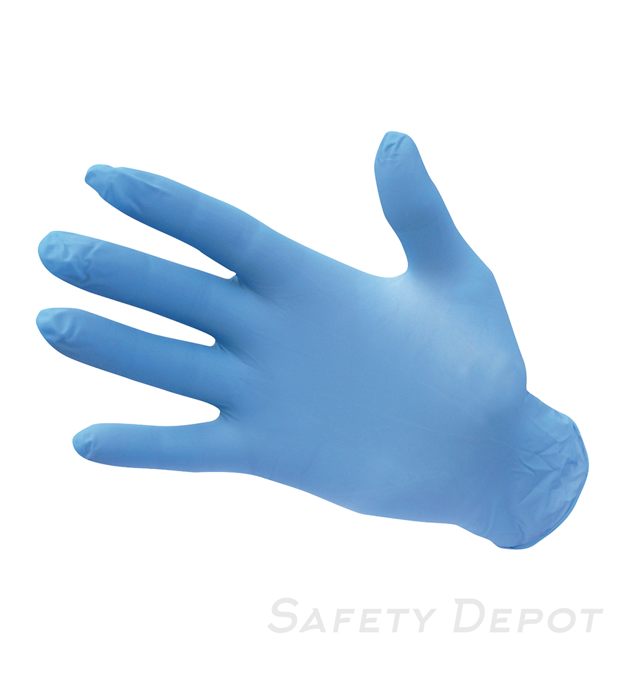 A925 - Powder Free Nitrile Disposable Glove Blue MAIN