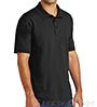 KP55-BK Black Collared Safety Shirt SWATCH