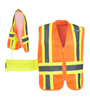 DS325C-2 Orange Mesh Safety Vest Safety Depot SWATCH