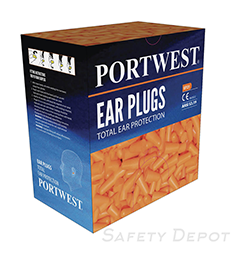 EP21 - Ear Plug Dispenser Refill Pack (500 pairs) Orange THUMBNAIL