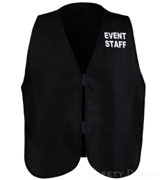 Black Womens' Event Vest THUMBNAIL