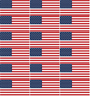 AMFLAG American Flag Stickers SWATCH