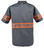 Gray Reflective Work Shirt SWATCH