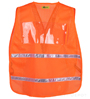 Orange Mesh Incident Command Vest SWATCH