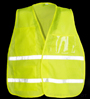 ICM105 .....Yellow/Lime Mesh Incident Command Vest SWATCH