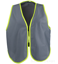 LD800-GREY Grey Women's Safety Vest Event Staff THUMBNAIL