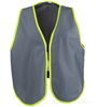 Grey Women's Safety Vest SWATCH