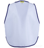 LD800-WT White Womens' Safety Vest SWATCH