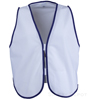 LD800-WT White Womens' Safety Vest SWATCH