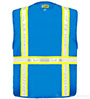 8038A-LB Light Blue Safety Vest SWATCH