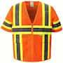 Orange Mesh Class 3 Safety Vest SWATCH