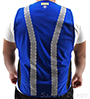 Unisex Royal Blue Reflective Safety Vest SWATCH