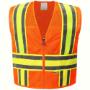 Orange Mesh Safety Vest SWATCH