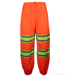 Orange Class E Reflective Minnesota Style Pants THUMBNAIL