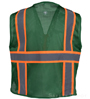 MP40-GR Professional Green Mesh Vest SWATCH