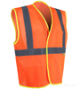 MV327C-2 Orange Reflective Mesh Class 2 Safety Vest SWATCH