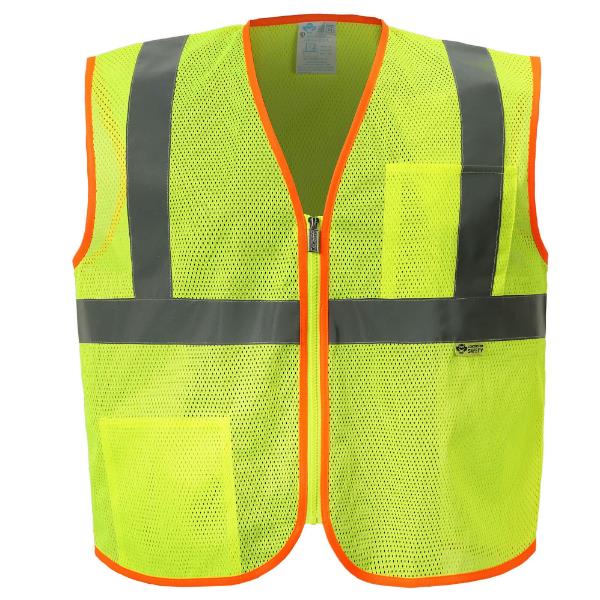 MZ529C-2 Safety Depot Yellow Vest MAIN