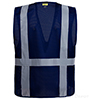 MSD1001NV Navy Blue Mesh Safety Vest SWATCH