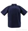 Navy Blue Short Sleeve Work Shirt SWATCH