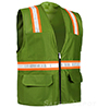 Olive Green Safety Vest SWATCH