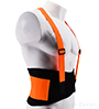 Hi Vis Orange Back Support Belt SWATCH