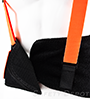 Hi Vis Orange Back Support Belt SWATCH