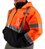 Orange Winter Safety Jacket SWATCH