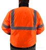 Orange Winter Safety Jacket SWATCH