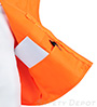 CASE of 8038A Safety Vest  (36)Orange SAFETY DEPOT SWATCH