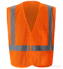 Orange Class 2 Safety Vest  OSHA Compliant SWATCH