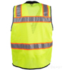 Navy Blue Bottom Lime Safety Vest SWATCH